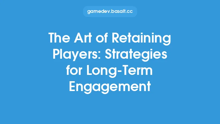 The Art of Retaining Players: Strategies for Long-Term Engagement Thumbnail