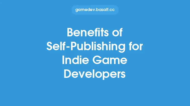 Benefits of Self-Publishing for Indie Game Developers Thumbnail