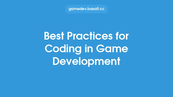 Best Practices for Coding in Game Development Thumbnail