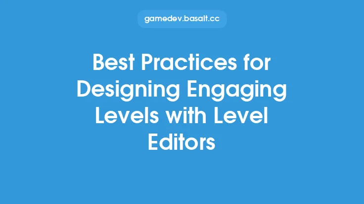 Best Practices for Designing Engaging Levels with Level Editors Thumbnail
