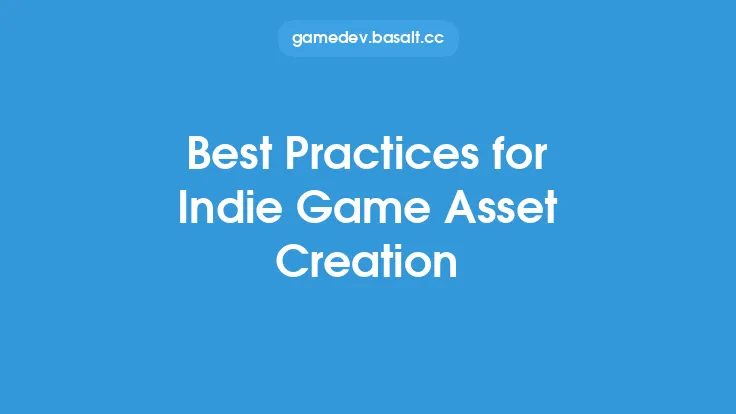 Best Practices for Indie Game Asset Creation Thumbnail