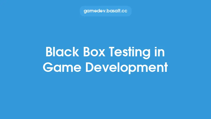 Black Box Testing in Game Development Thumbnail