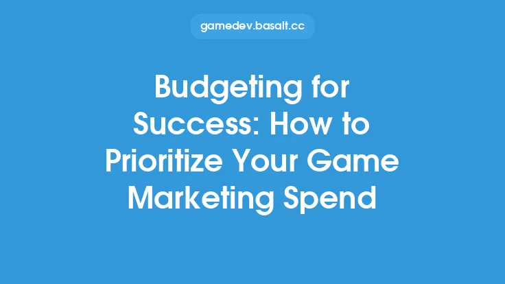 Budgeting for Success: How to Prioritize Your Game Marketing Spend Thumbnail