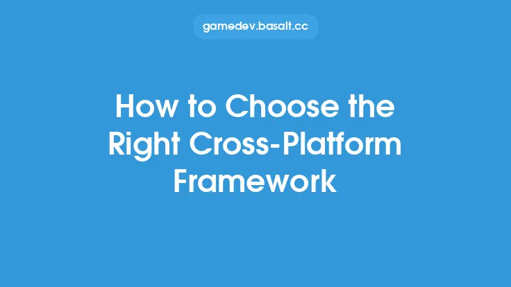 How to Choose the Right Cross-Platform Framework Thumbnail
