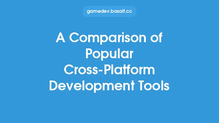 A Comparison of Popular Cross-Platform Development Tools Thumbnail