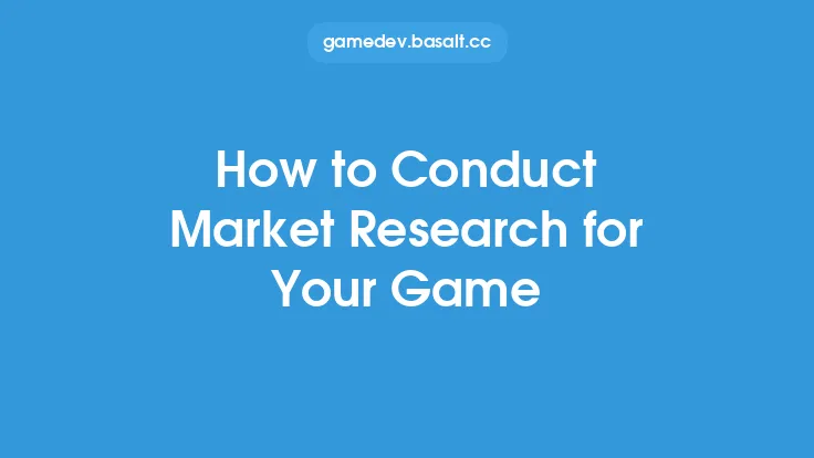 How to Conduct Market Research for Your Game Thumbnail