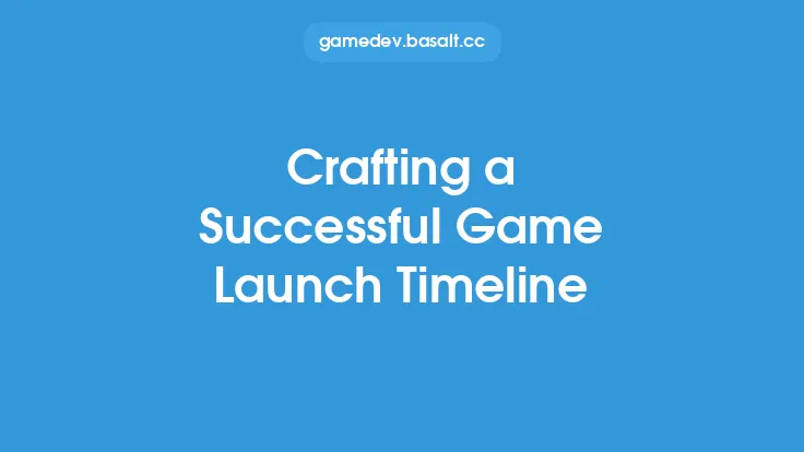 Crafting a Successful Game Launch Timeline Thumbnail