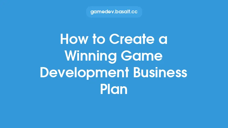 How to Create a Winning Game Development Business Plan Thumbnail