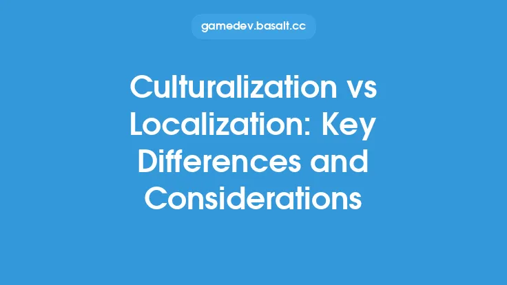 Culturalization vs Localization: Key Differences and Considerations Thumbnail