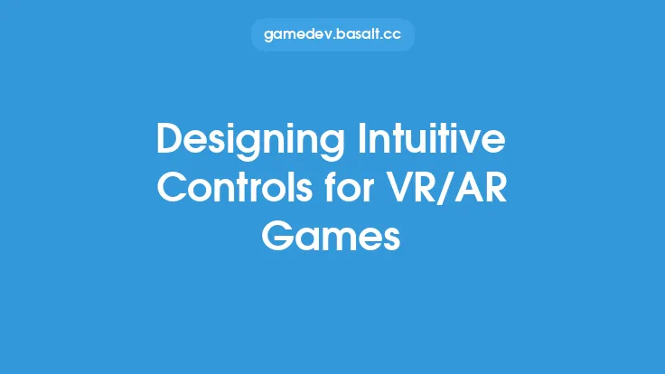 Designing Intuitive Controls for VR/AR Games Thumbnail