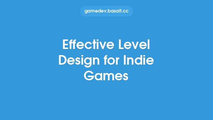 Effective Level Design for Indie Games Thumbnail
