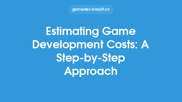 Estimating Game Development Costs: A Step-by-Step Approach Thumbnail