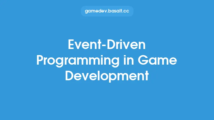 Event-Driven Programming in Game Development Thumbnail