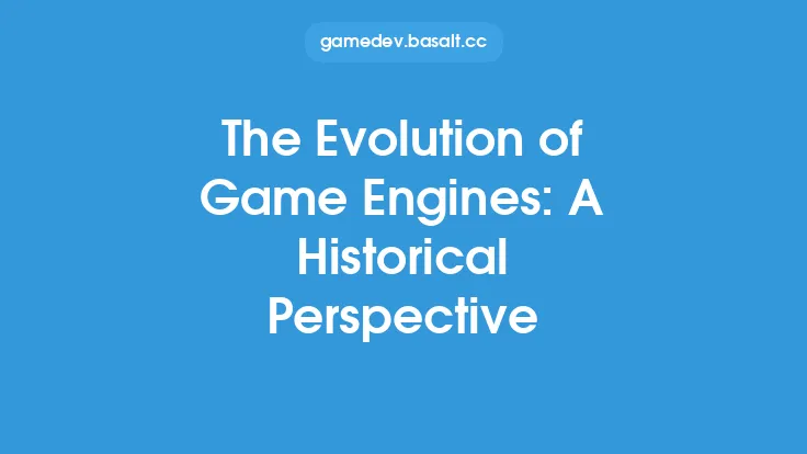 The Evolution of Game Engines: A Historical Perspective Thumbnail