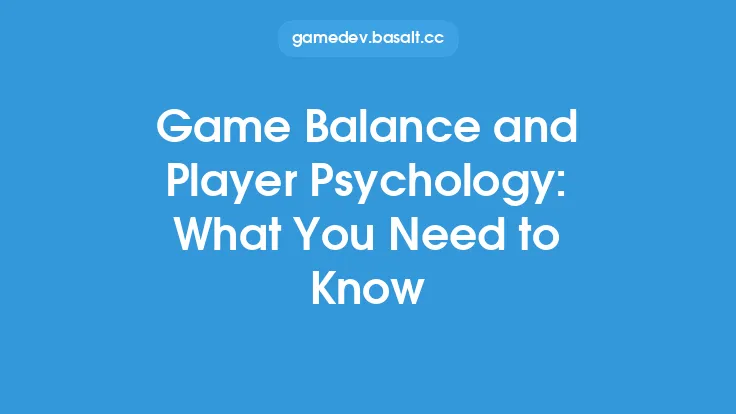 Game Balance and Player Psychology: What You Need to Know Thumbnail