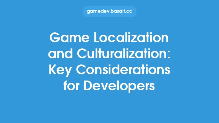 Game Localization and Culturalization: Key Considerations for Developers Thumbnail