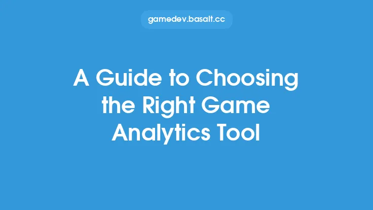 A Guide to Choosing the Right Game Analytics Tool Thumbnail