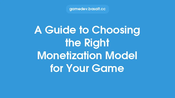 A Guide to Choosing the Right Monetization Model for Your Game Thumbnail