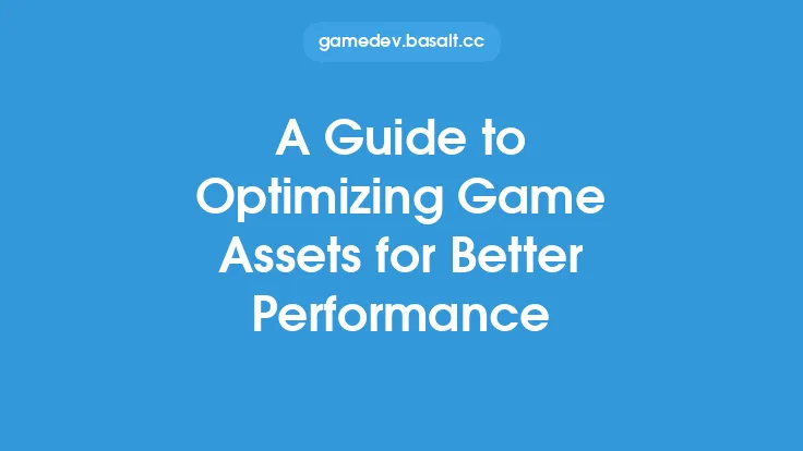 A Guide to Optimizing Game Assets for Better Performance Thumbnail