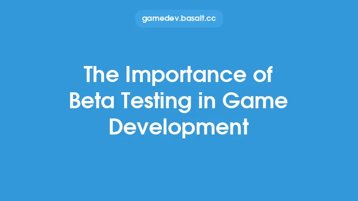 The Importance of Beta Testing in Game Development Thumbnail