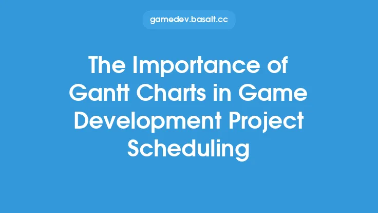 The Importance of Gantt Charts in Game Development Project Scheduling Thumbnail