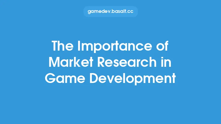 The Importance of Market Research in Game Development Thumbnail