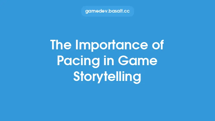 The Importance of Pacing in Game Storytelling Thumbnail