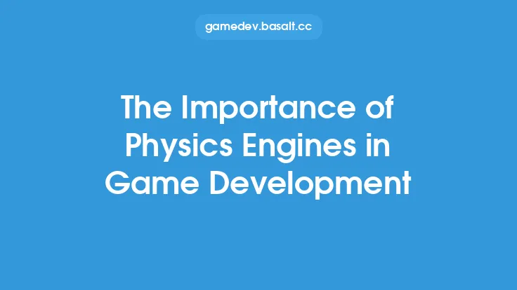 The Importance of Physics Engines in Game Development Thumbnail