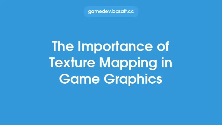 The Importance of Texture Mapping in Game Graphics Thumbnail