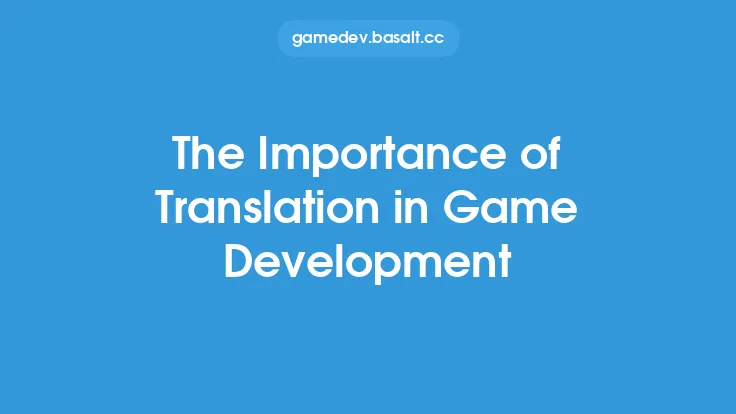 The Importance of Translation in Game Development Thumbnail