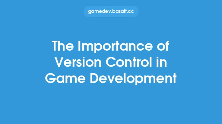 The Importance of Version Control in Game Development Thumbnail