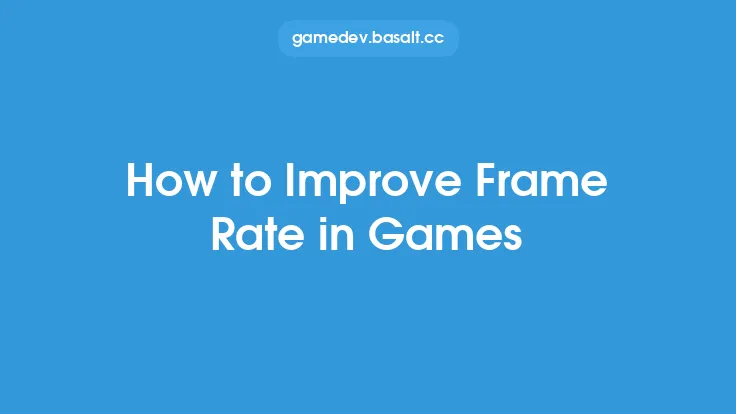 How to Improve Frame Rate in Games Thumbnail