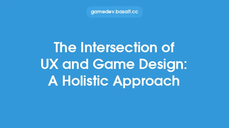 The Intersection of UX and Game Design: A Holistic Approach Thumbnail