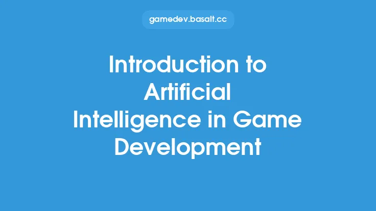 Introduction to Artificial Intelligence in Game Development Thumbnail