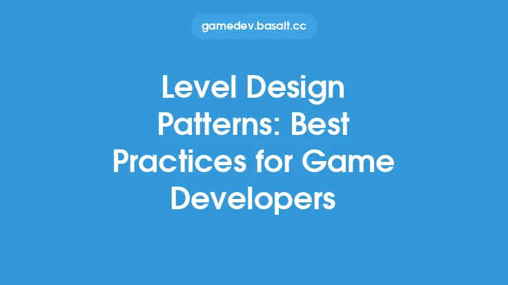 Level Design Patterns: Best Practices for Game Developers Thumbnail