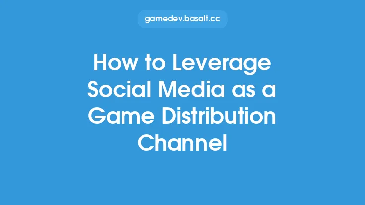 How to Leverage Social Media as a Game Distribution Channel Thumbnail
