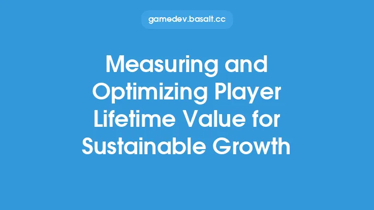 Measuring and Optimizing Player Lifetime Value for Sustainable Growth Thumbnail