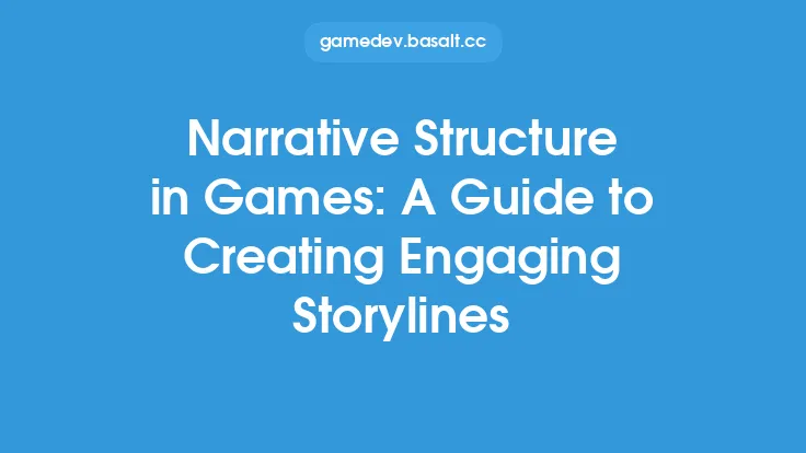 Narrative Structure in Games: A Guide to Creating Engaging Storylines Thumbnail