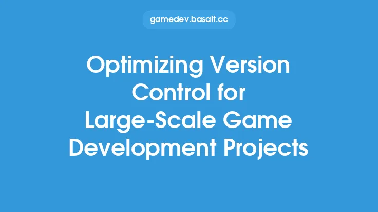 Optimizing Version Control for Large-Scale Game Development Projects Thumbnail
