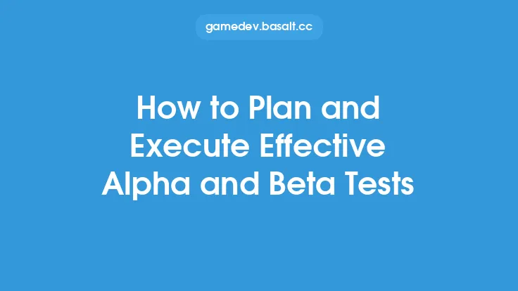 How to Plan and Execute Effective Alpha and Beta Tests Thumbnail