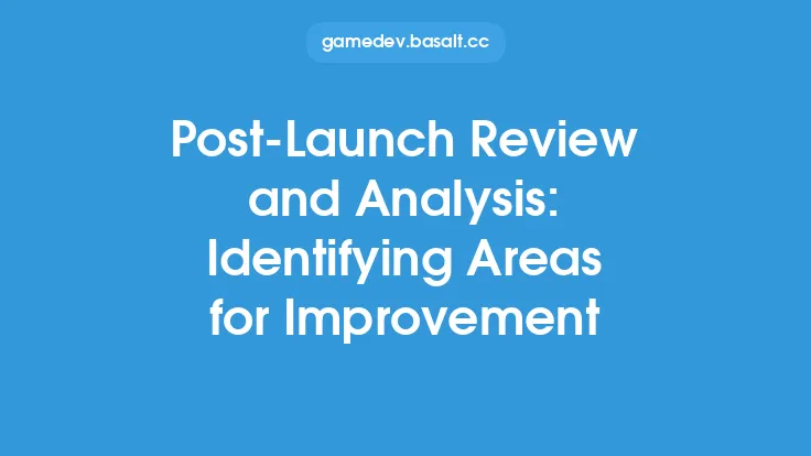 Post-Launch Review and Analysis: Identifying Areas for Improvement Thumbnail