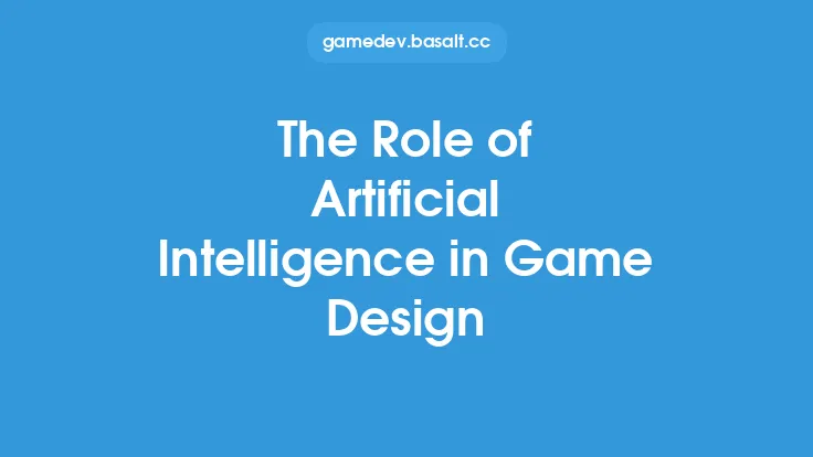 The Role of Artificial Intelligence in Game Design Thumbnail
