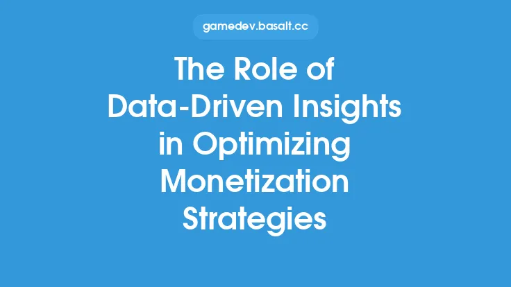 The Role of Data-Driven Insights in Optimizing Monetization Strategies Thumbnail