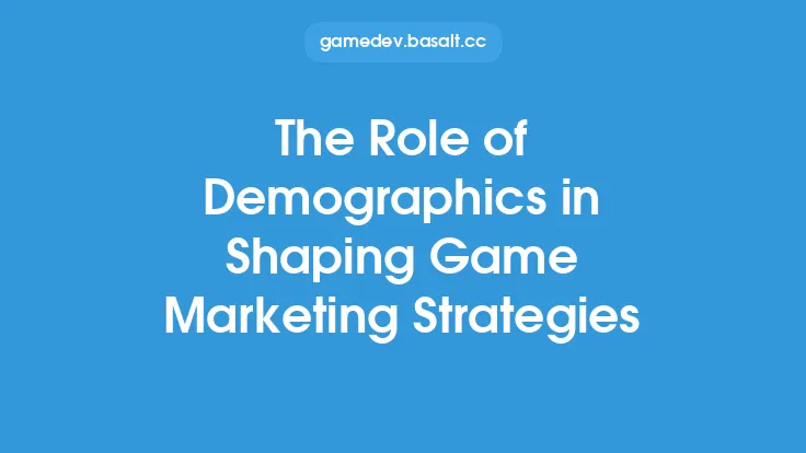 The Role of Demographics in Shaping Game Marketing Strategies Thumbnail