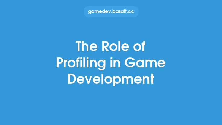 The Role of Profiling in Game Development Thumbnail