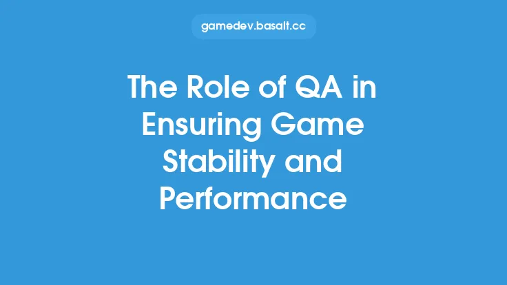 The Role of QA in Ensuring Game Stability and Performance Thumbnail