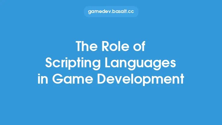 The Role of Scripting Languages in Game Development Thumbnail