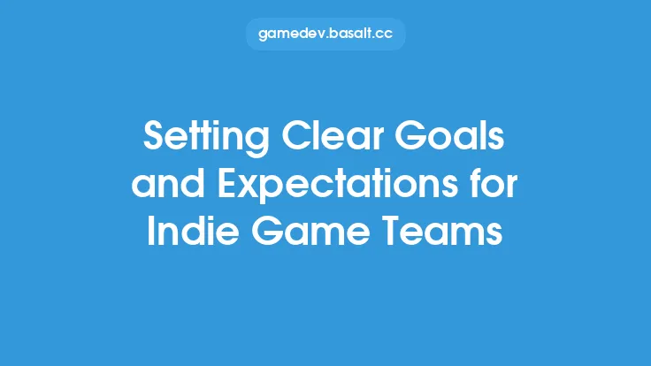 Setting Clear Goals and Expectations for Indie Game Teams Thumbnail