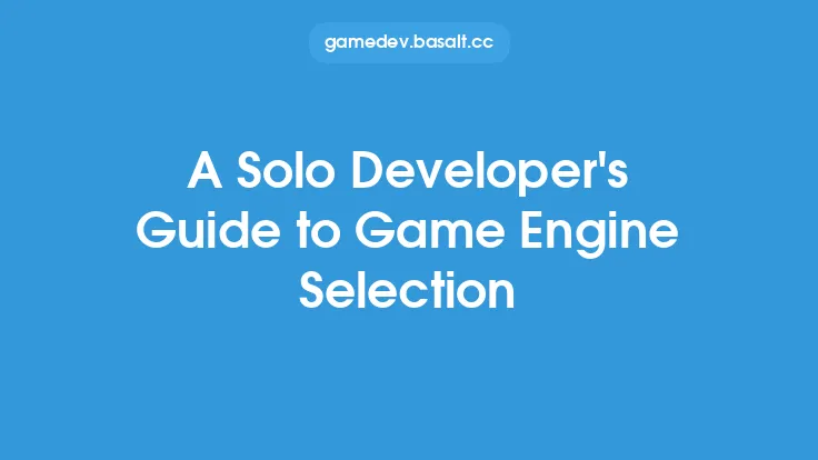 A Solo Developer
