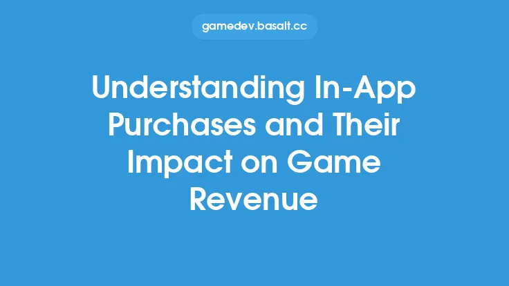 Understanding In-App Purchases and Their Impact on Game Revenue Thumbnail